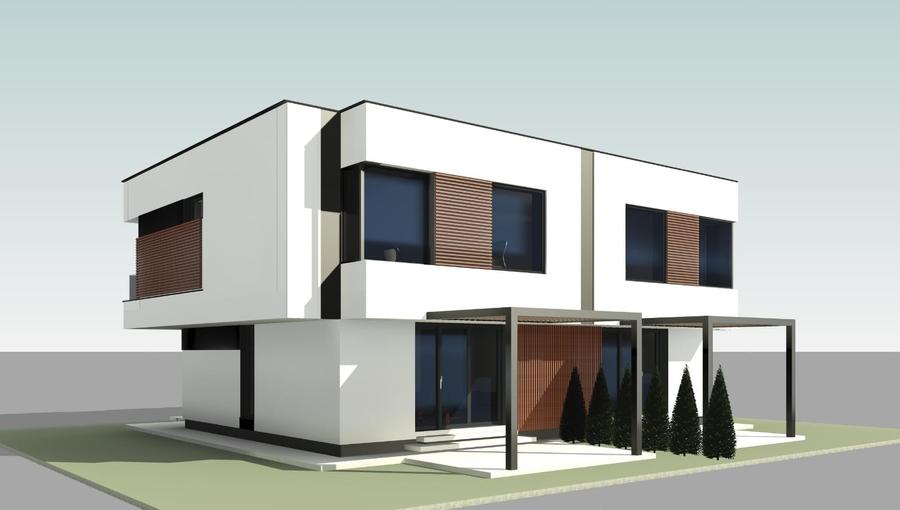 Duplex cu 4 camere cu Canalizare în Chiajna
