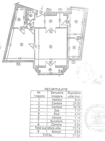 Universitate ,Rossetti- 2 camere-COMISION 0% - 21