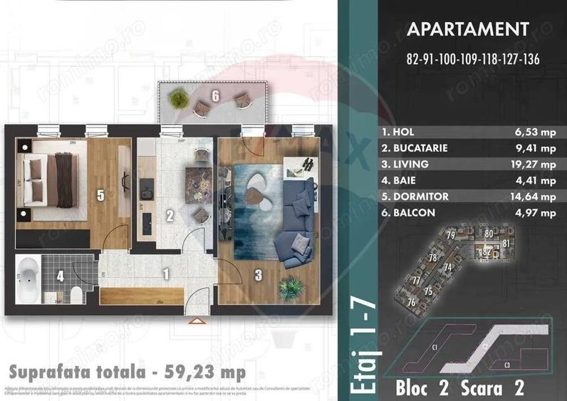 De vanzare apartament 2 camere zona Metalurgiei sect 4 - 1