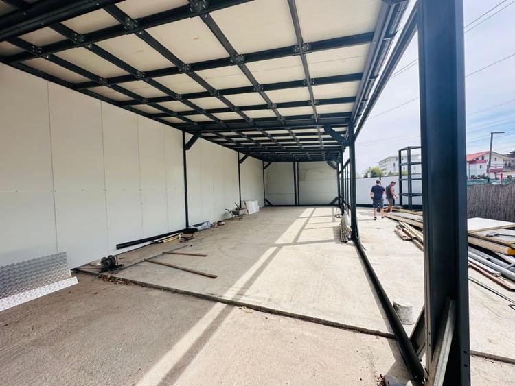 Spatiu comercial de inchiriat, stradal, str Crinului,Rosu 250mp curte+150mp hala - 2