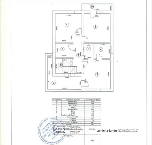 Vila Noua De Vanzare 4 Camere Afumati | Curte 300 MP - 19
