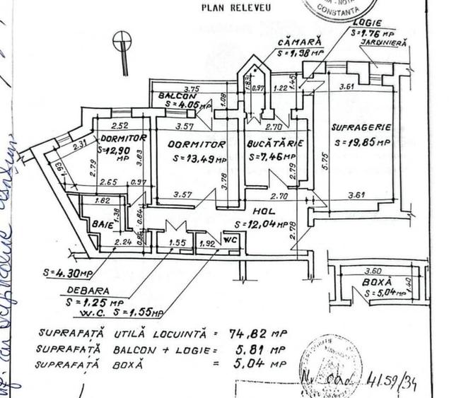 Apartament 3 camere | Proiect unic | Bd. Ferdinand - 3