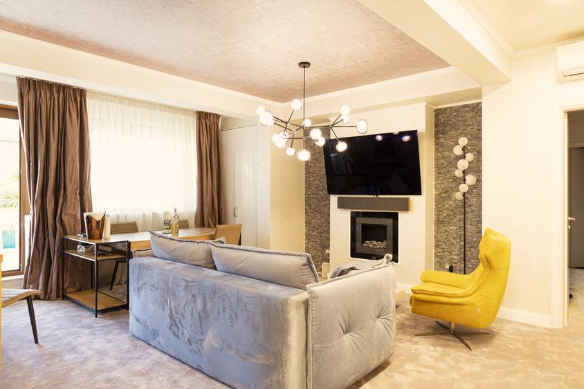 Băneasa–Sisești | Apartament 2 camere, 79 mp + terasă 23 mp | Mobilat & utilat - 1