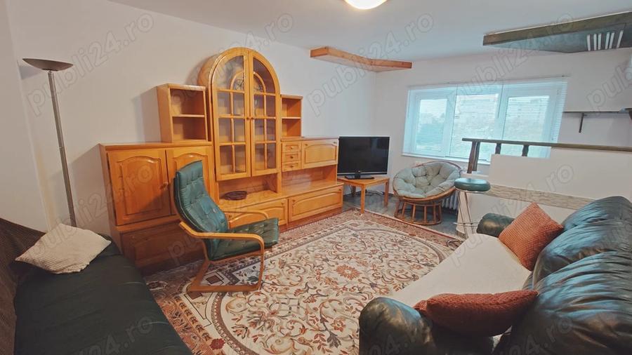 Inchiriez apartament duplex, 4 camere, in Constanta zona Gara, pe termen lung, cu centrala gaz si AC - 10