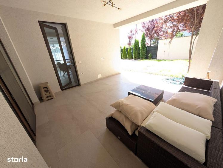 Casa cu curte proprie intr-un qvadruplex modern mobilata complet - 4