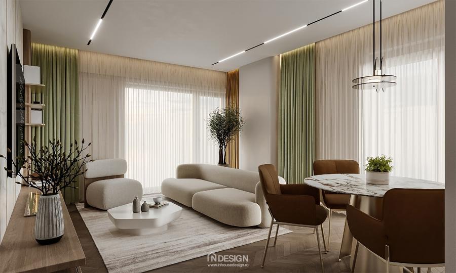 Penthouse Nou Bucuresti de Vanzare - Unirii - 3 Camere - Bloc 2025 - 1