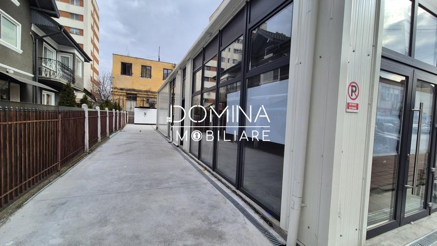 Inchiriere spatiu nou - central - 120 mp - trafic intens - 5 locuri de parcare - 9