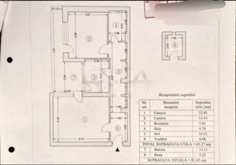 2 camere, bloc tip E special, et 7/9, boxa, 82mp-Drumul Taberei, Favorit - 8