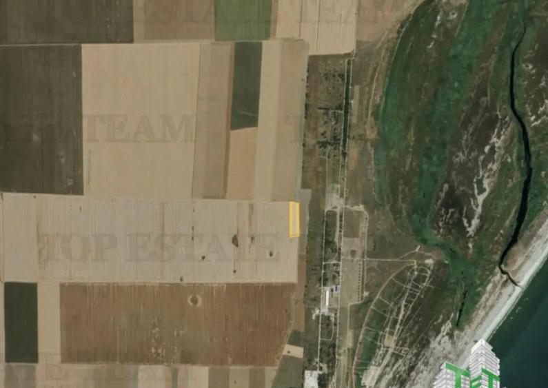 Teren extravilan 5000 mp Corbu, cu deschidere pe 3 laturi - 5