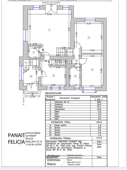 Floreasca / Casa Individuală cu 4 Apartamente - Birouri / Parcare + Curte / 2021 - 6