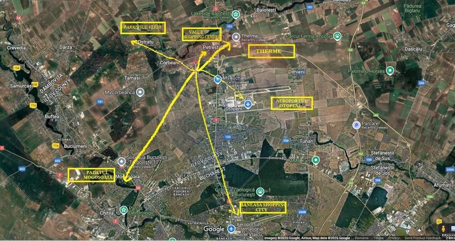 Vanzare teren casa Corbeanca Petresti Parc 414mp certificat urbanism - 6