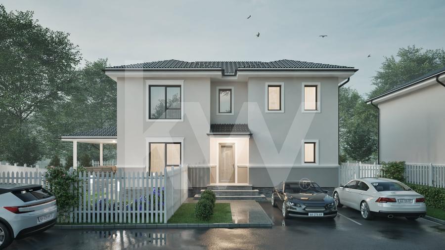 Casă individuală cu 5 camere cu Canalizare în Șura Mică