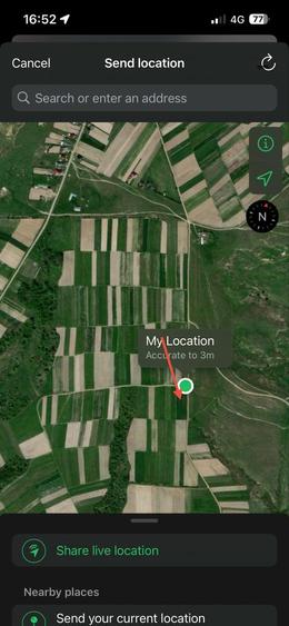 De vanzare doua parcele de teren zona Huciul Lanului , drumul spre Botnareni - 4