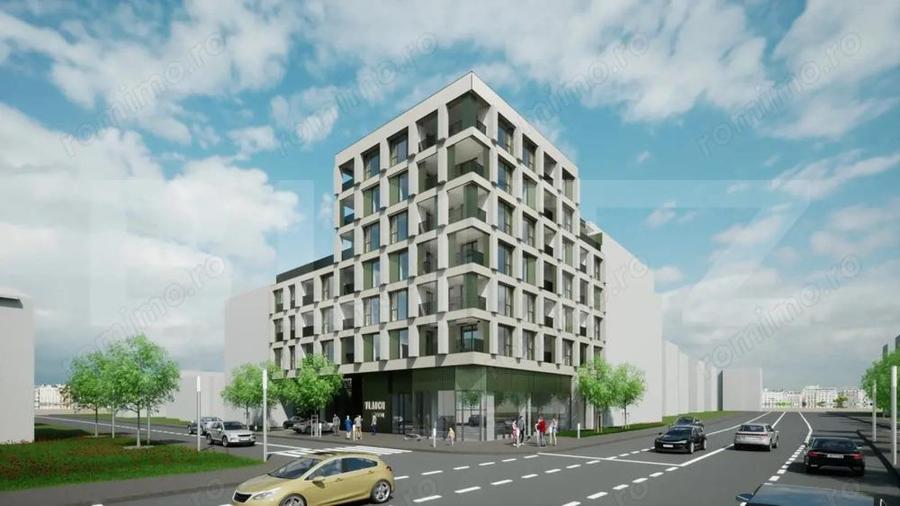 Apartament cu 2 camere, 64 mp, Semifinisat, zona Intre Lacuri - 3