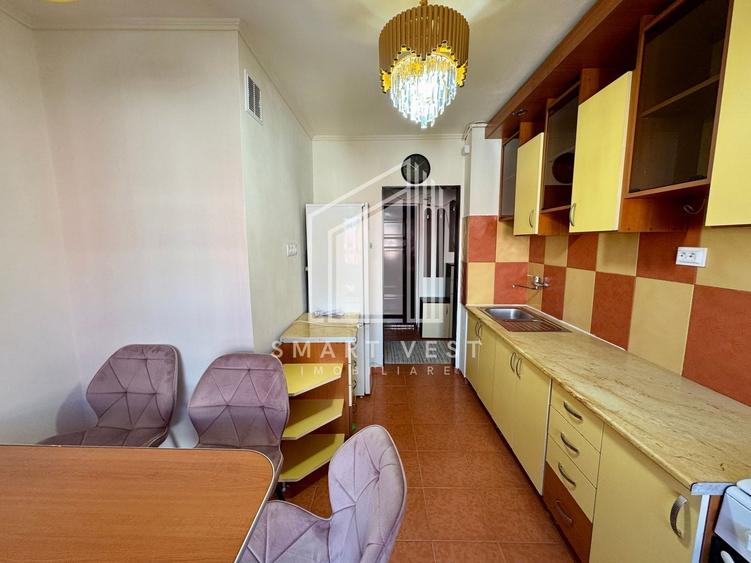 Apartament cu 2 camere, mobilat în Soarelui