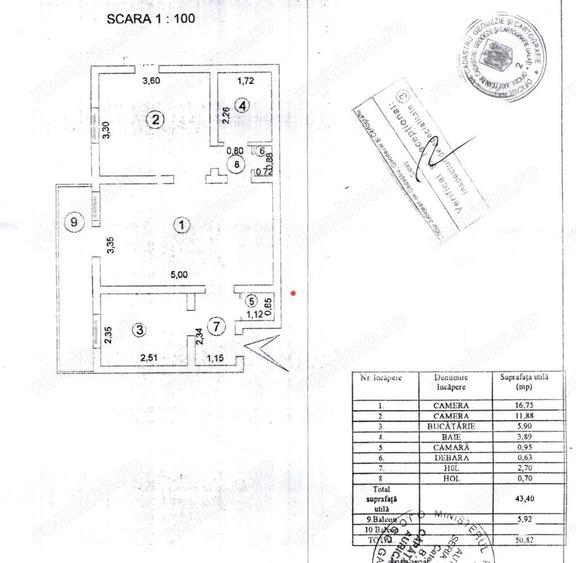 Apartament 2 camere, parter, Mazepa