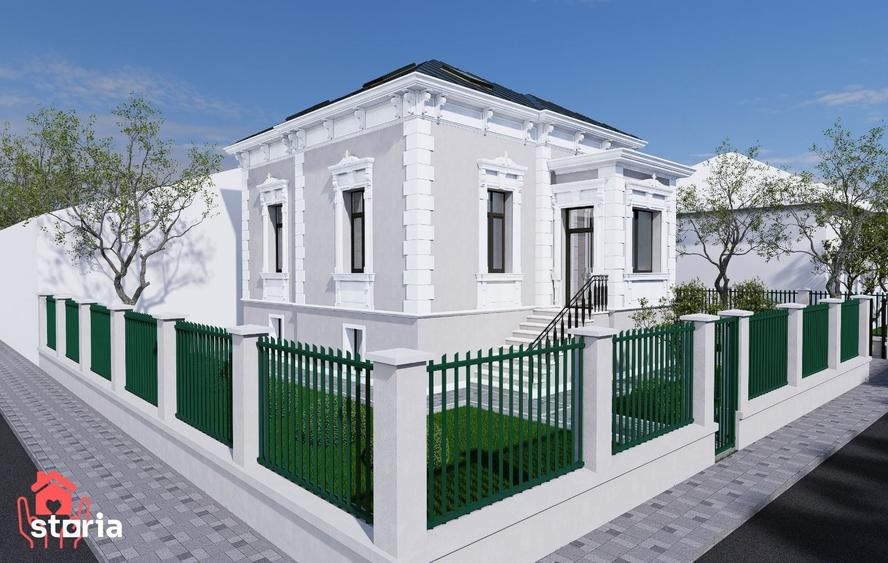 Casă cu 7 camere decomandat cu Teren 400 Mp în Central