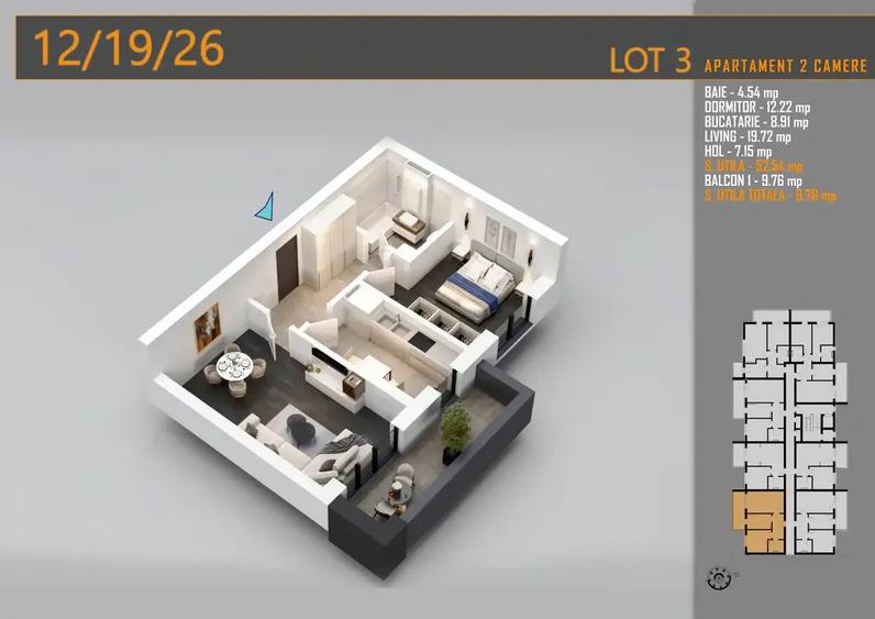 Apartament 2 camere decomandat, Theodor Pallady, Direct Dezvoltator - 6