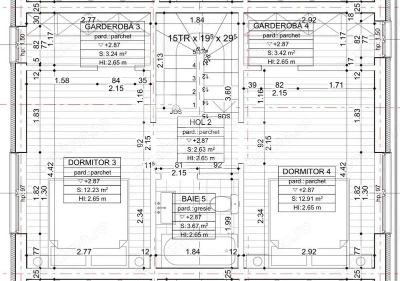 Case tip triplex de vanzare | 110 mp | Garaj | 126.000 - 13