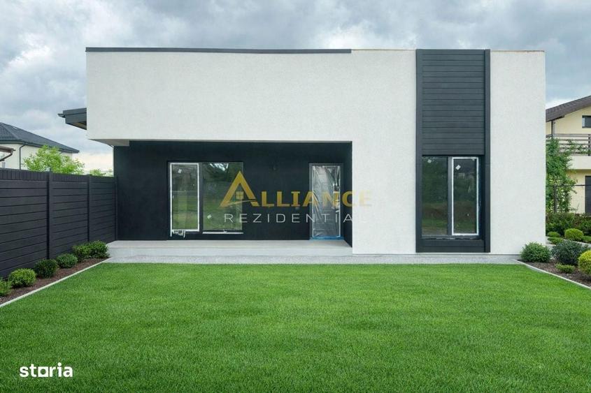 Casa individuala parter - 4 camere 2 bai + dressing - teren 425mp - 1