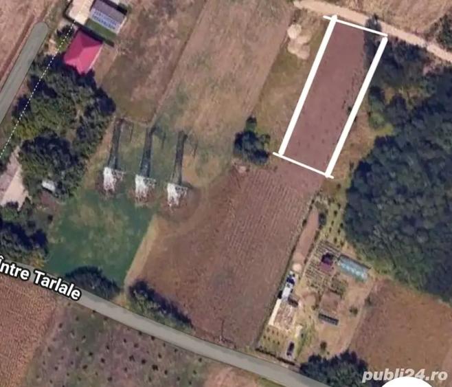 Inchiriez teren la 2km de A0 - 1