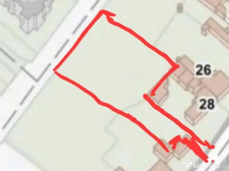 Teren intravilan deschidere la doua strazi zona Turnisor - 1