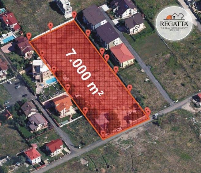 Teren de vanzare  Pipera -  Porsche,  7.000 mp - 1