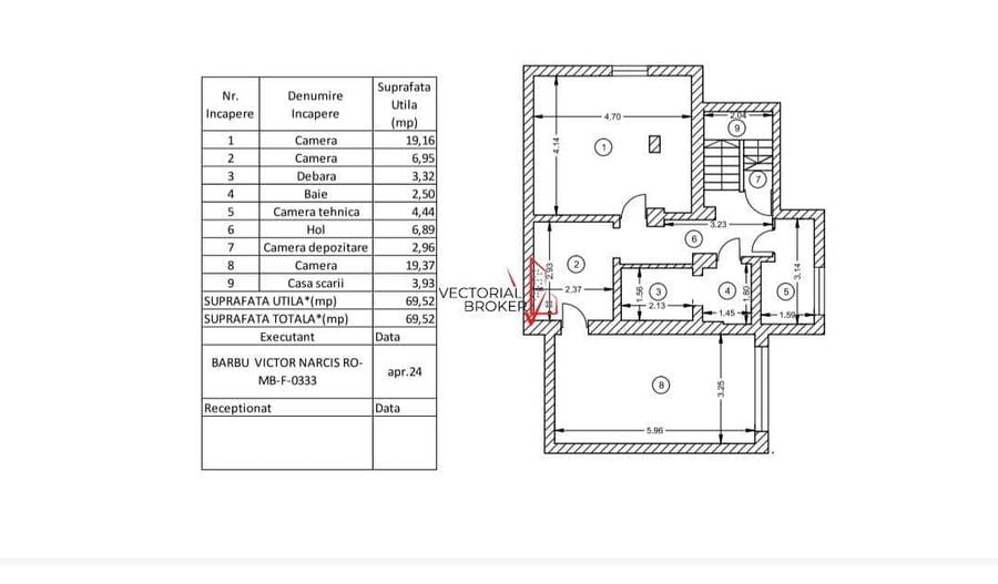 Vila 2 etaje, curte generoasa Vatra Luminoasa - 16