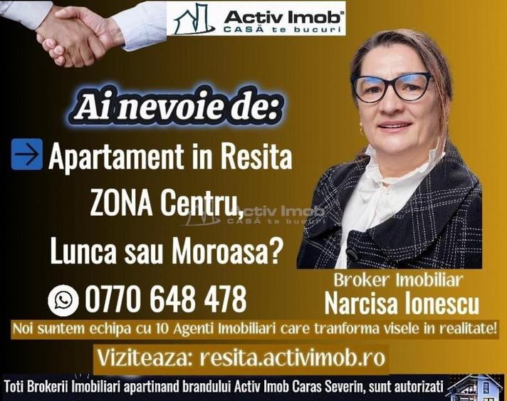 Resita, 1 Camera Bucat.si Baie,zona Lunca - 12