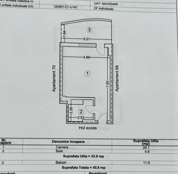Studio ideal pentru investitie - Casa del Mar - Statiunea Mamaia - 8
