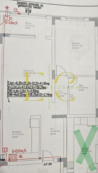 VANZARE: APARTAMENT 2 CAMERE + PARCARE SUBTERANA,75 M2, ISARAN - 10