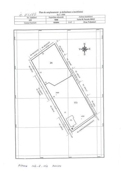 Teren de vanzare Porsche Pipera - 7000 mp - 2