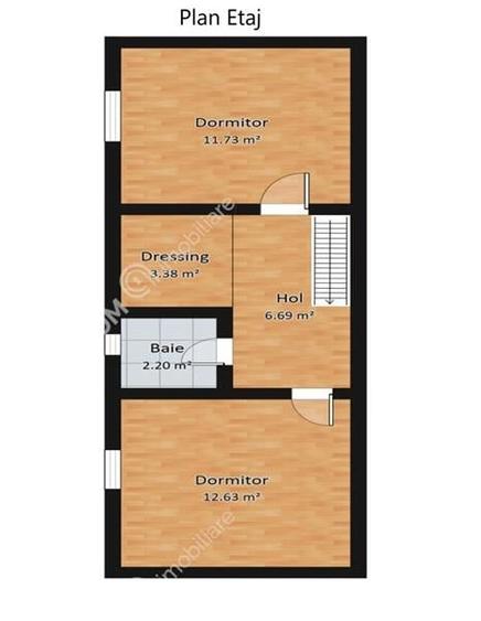 Apartament cu 3 camere 2 bai si balcon in zona Rahovei din Sibiu - 7