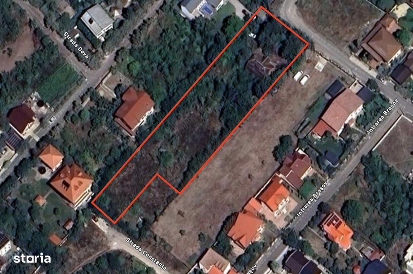 Teren intravilan 3.500 mp Branesti, Pasarea | acces din doua strazi - 3