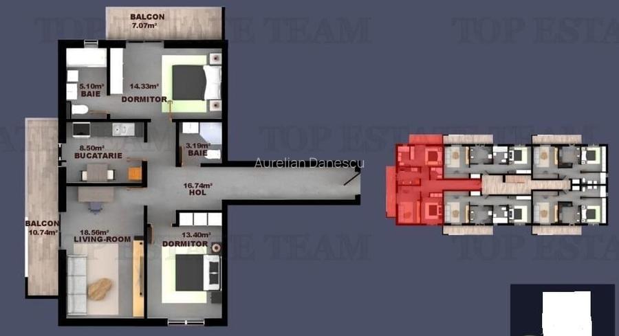 Apartament 3 camere finisaje Premium, pompe de caldura, Fundeni-Dobroesti