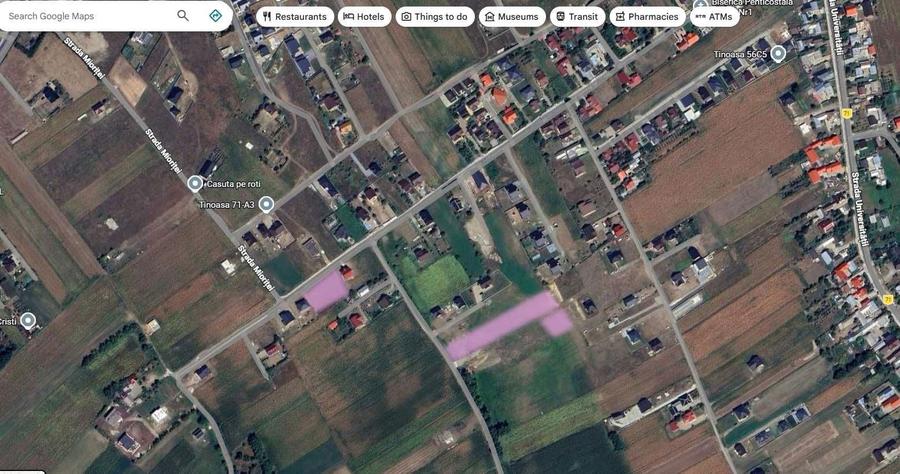 Vand terenuri MOARA situate excelent cu toate utilitatile la imita proprietatii. - 1