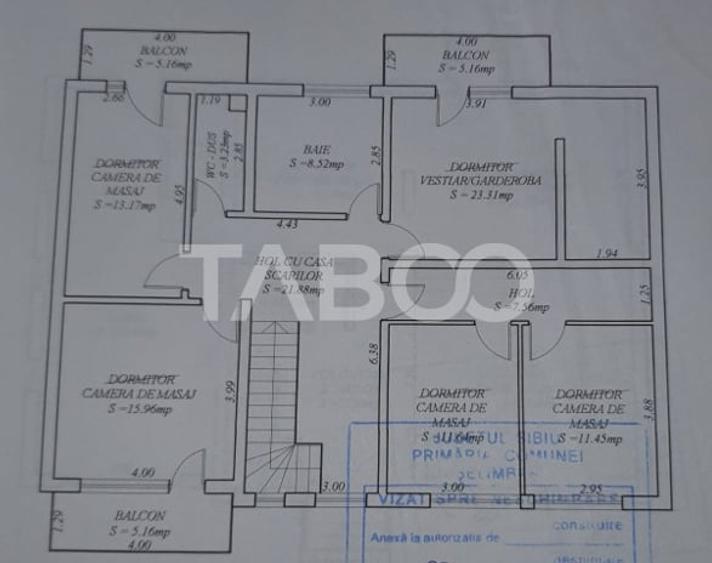 Apartament la casa de vanzare 4 camere 2 bai 118 mp Slimbar Sibiu - 5