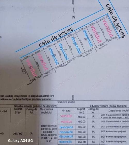 MIROSLAVA, teren 460 mp, 40.900 euro - 1
