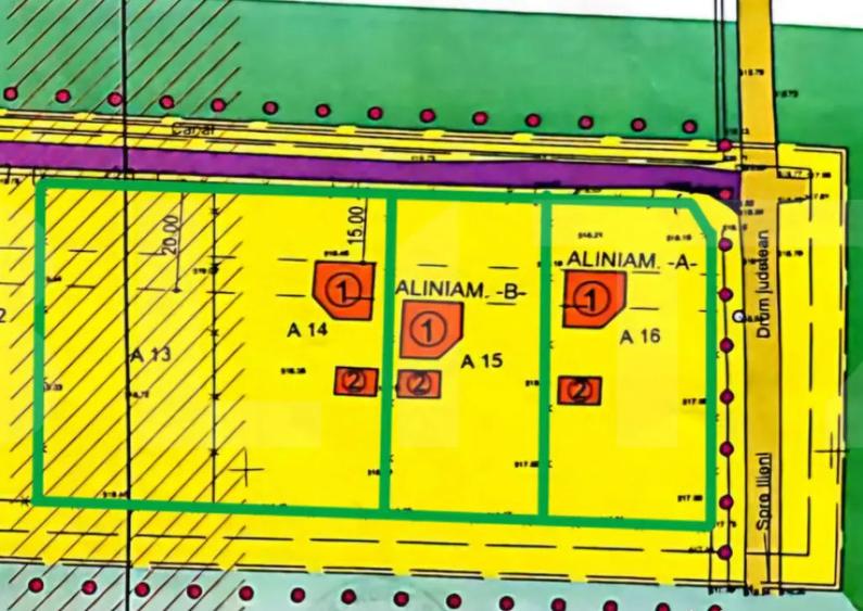 Teren intravilan 1558 mp cu PUZ zona Szalomer - 1