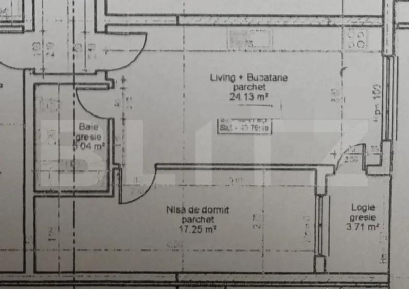 Apartament 2 camere, etaj intermediar, zona Vivo - 3