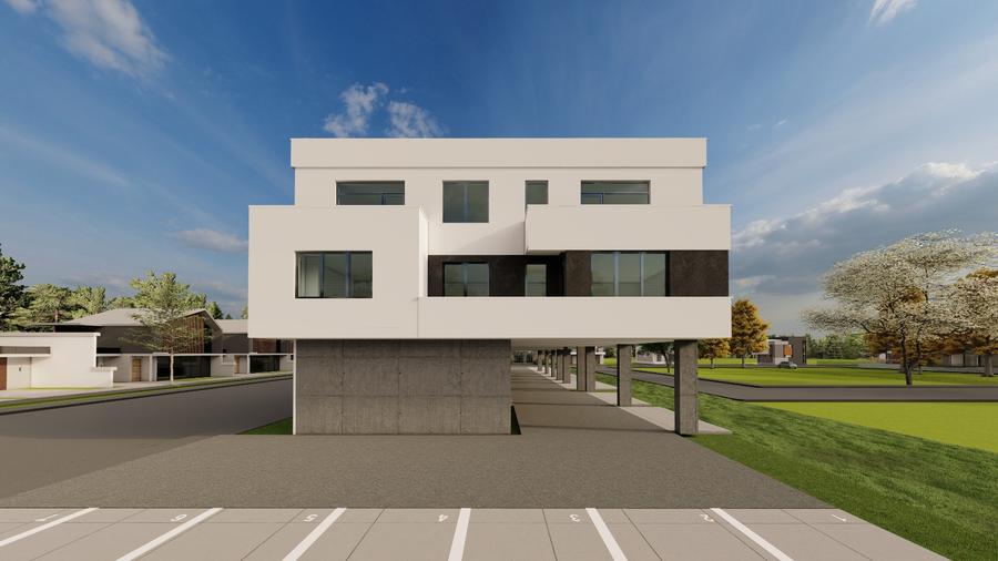 Bloc nou P+2 E. Zona Kamsas -Unitatea Militara! Apartamente 2-3 camere - 1