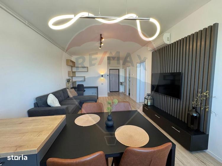 Apartament cu 2 camere, mobilat în 6 Vânători