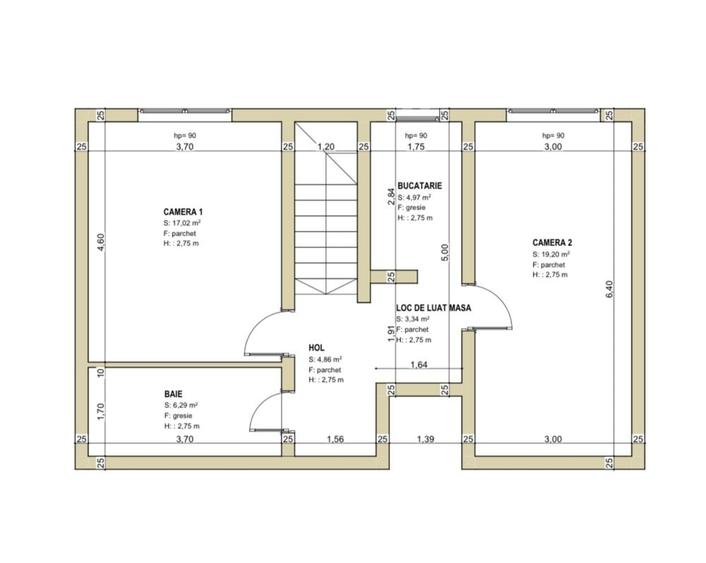 Apartament cu 2 camere decomandat în Girocului