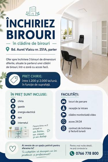 Spațiu comercial, în Aurel Vlaicu
