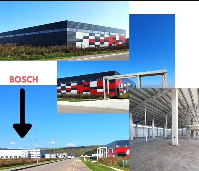 Spațiu industrial, de 3,600 mp, în Jucu