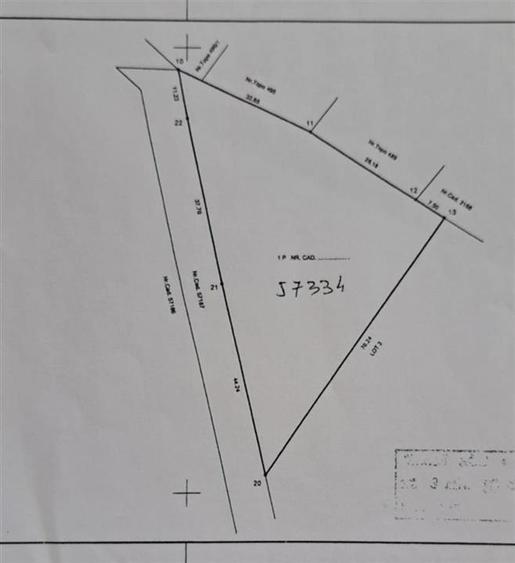Teren Construcții intravilan de 10391 mp, în Săldăbagiu de Munte