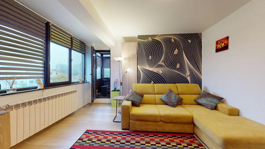 Apartament 3 camere decomandat, mobilat complet, vedere Parc Bazilescu - 1