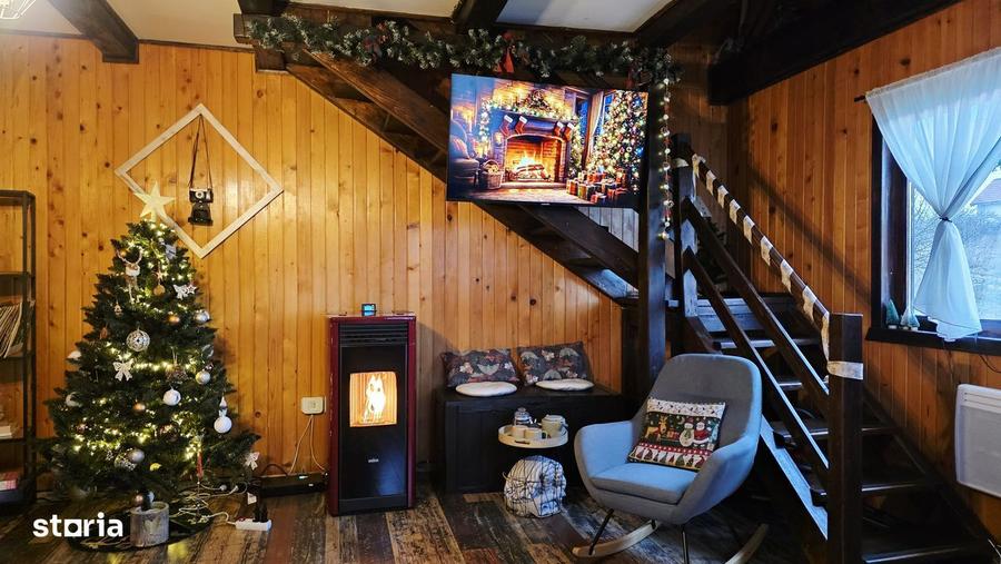 Casa superba renovata complet cu vedere la lacul Padureni,30 min de Bv - 7