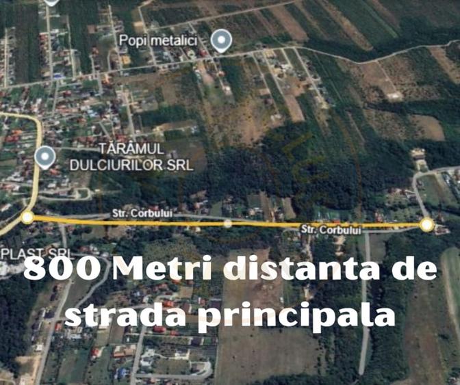 Teren 844 mp Mosoaia-Basangesti - 2