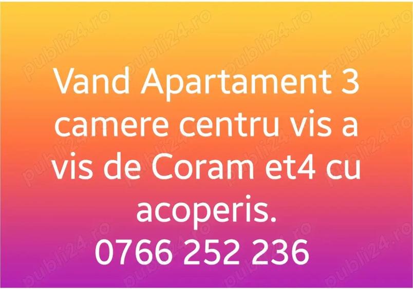 Vand Apartament 3 camere - 1